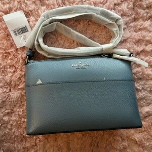 NWT Kate Spade Grove Street Millie Leather Crossbody in Baltic Sea